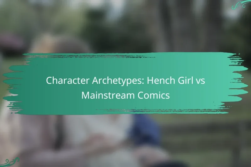 Character Archetypes: Hench Girl vs Mainstream Comics