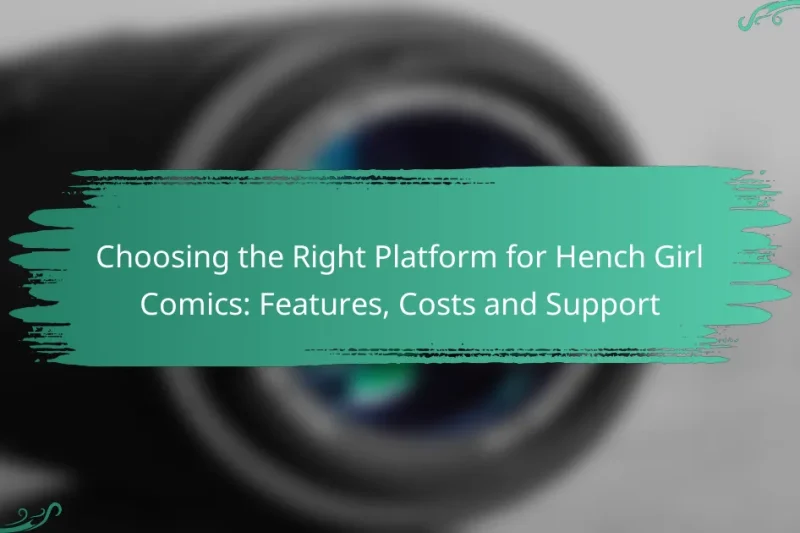 Choosing the Right Platform for Hench Girl Comics: Features, Costs and Support