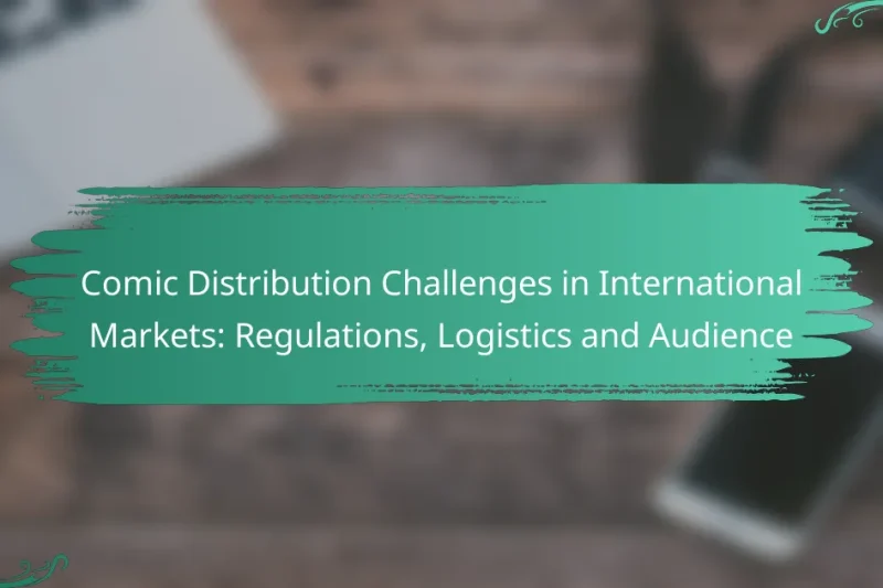 Comic Distribution Challenges in International Markets: Regulations, Logistics and Audience