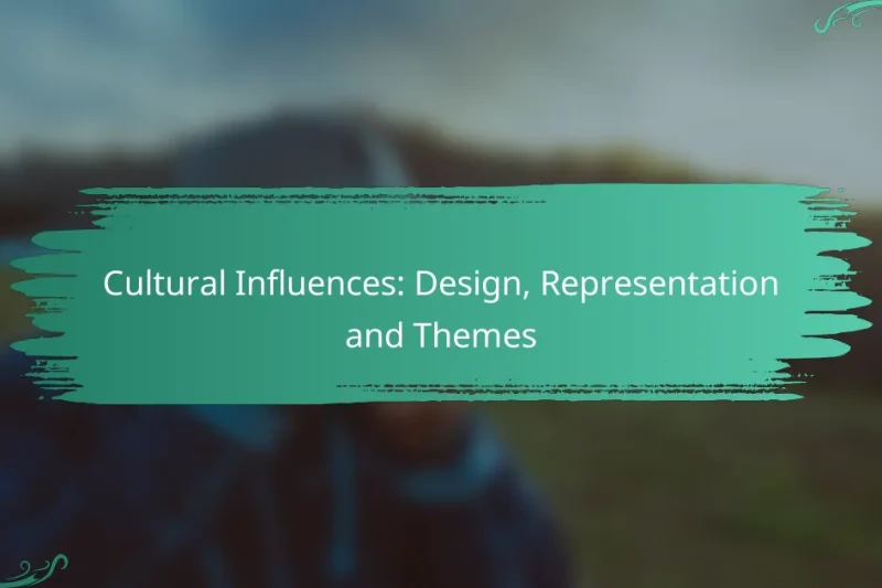 Cultural Influences: Design, Representation and Themes