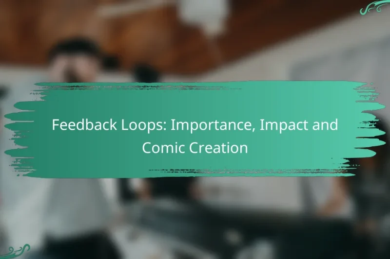 Feedback Loops: Importance, Impact and Comic Creation