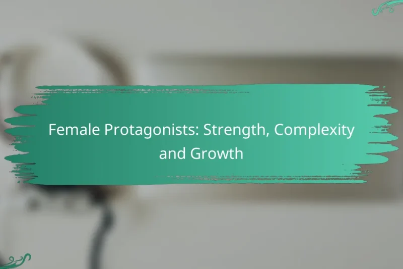 Female Protagonists: Strength, Complexity and Growth