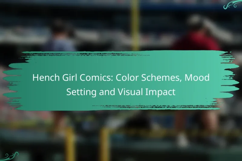 Hench Girl Comics: Color Schemes, Mood Setting and Visual Impact