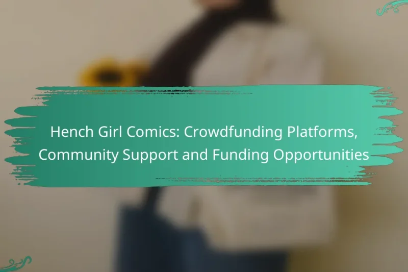 Hench Girl Comics: Crowdfunding Platforms, Community Support and Funding Opportunities