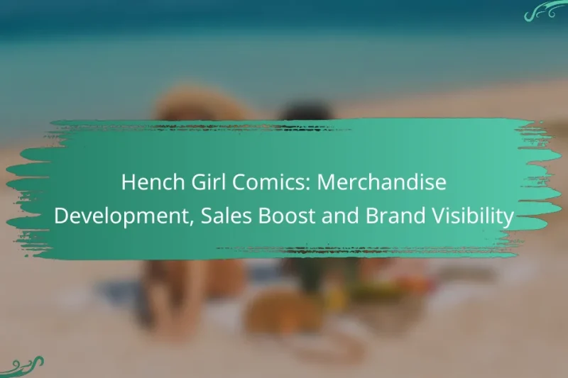 Hench Girl Comics: Merchandise Development, Sales Boost and Brand Visibility