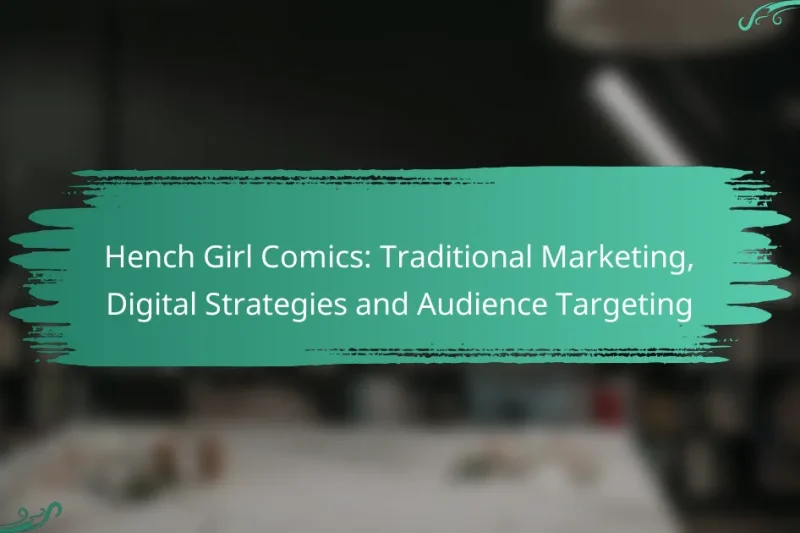 Hench Girl Comics: Traditional Marketing, Digital Strategies and Audience Targeting