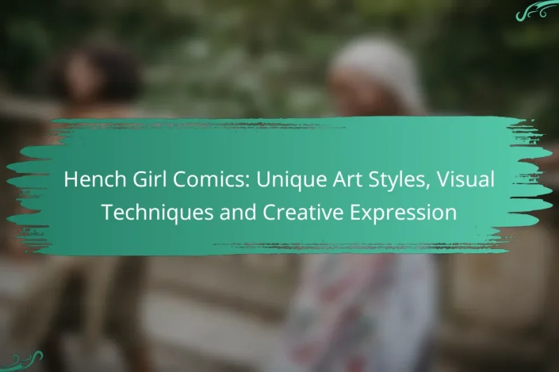 Hench Girl Comics: Unique Art Styles, Visual Techniques and Creative Expression
